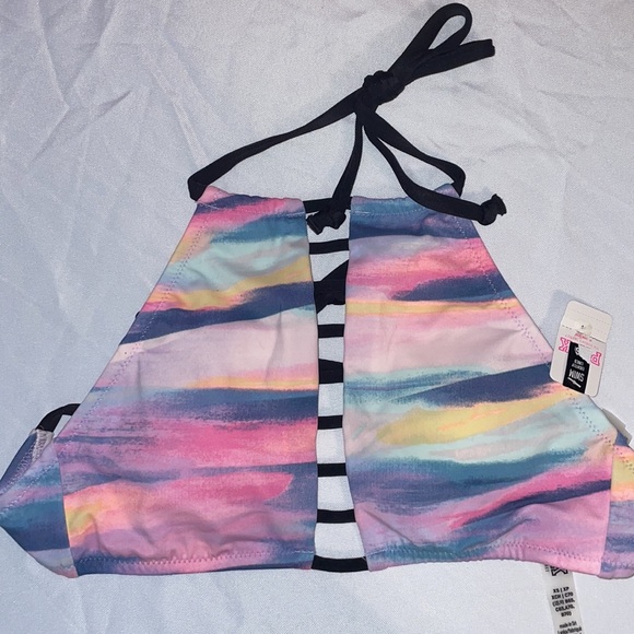 E12 Victoria Secret PINK Bikini Top XS Baby Blue - Picture 1 of 2